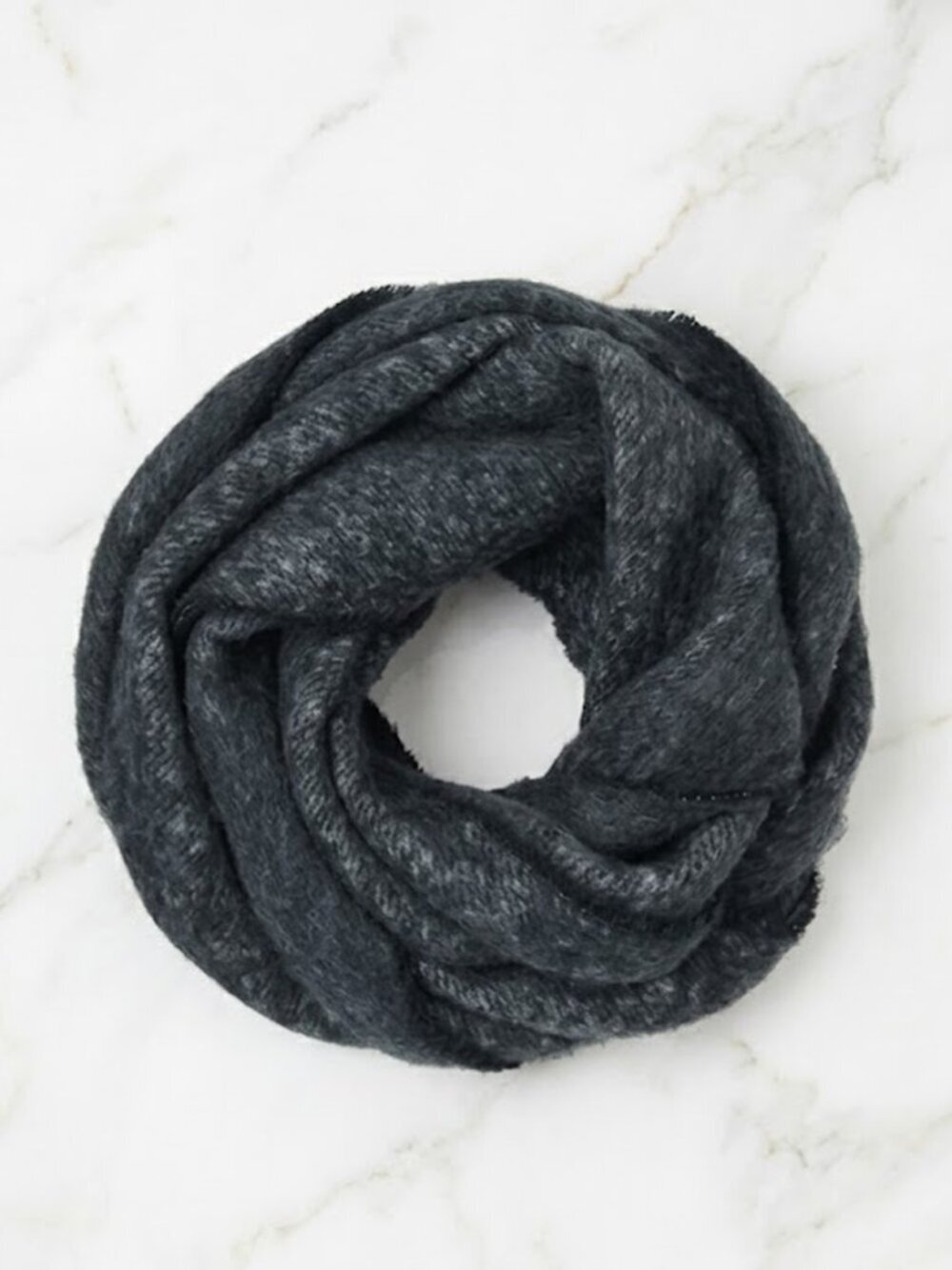 Ladies Black Infinity Scarf